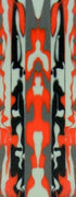 Acrylic Mini Knife Scale 3/16" x 1" x 6" Santa Camo BTW - Wood Acrylic Supply