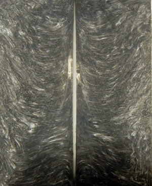 Crushed Silver Acrylester #20 (2 pc) Razor Knife Scales 3/16" x 2" x 5" - Wood Acrylic Supply