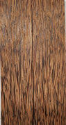 Palm Red (2 pc) Knife Scales 3/8" x 1 1/2" x 6" - (49) - Wood Acrylic Supply