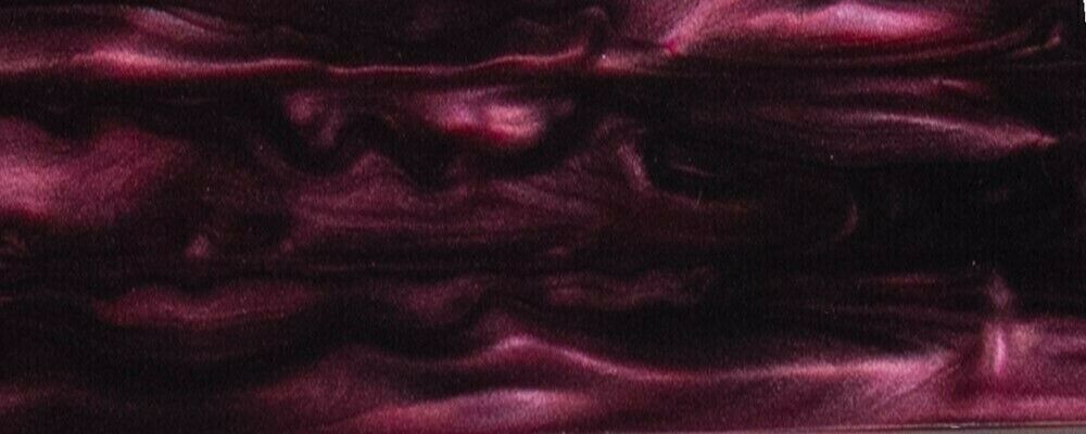 Burgundy Velvet BTW20KSS Acrylic (2 pc) Knife Scaless 3/16" x 1 1/2" x 5"