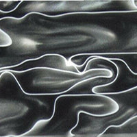 Ghost Trails BTW57KSM Acrylic (2 pc) Knife Scales 1/4" x 1 1/2" x 6" - Wood Acrylic Supply