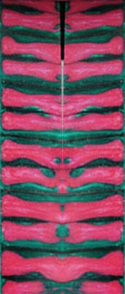 Pink Lotus Genesis Acrylester (2 PC) Mini Knife Scales 3/16 x 3/4 x 5 - Wood Acrylic Supply