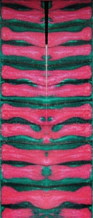 Pink Lotus Genesis Acrylester (2 PC) Mini Knife Scales 3/16 x 3/4 x 5 - Wood Acrylic Supply