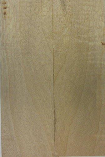 Myrtle Quilted (2 pc) Razor Knife Scales 3/16" x 2" x 6" - 7608 - Wood Acrylic Supply