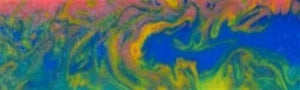 Pastel Dream Acrylester #100 1" x 1 1/2" x 5" Knife Blank (1 pc)