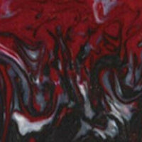 Red Damascus Acrylester #122 (2 pc) Knife Scales 3/16" x 1 1/2" x 6" - Wood Acrylic Supply