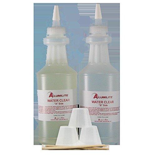 Alumilite Water Clear Casting Resin 32 OZ RM - Wood Acrylic Supply