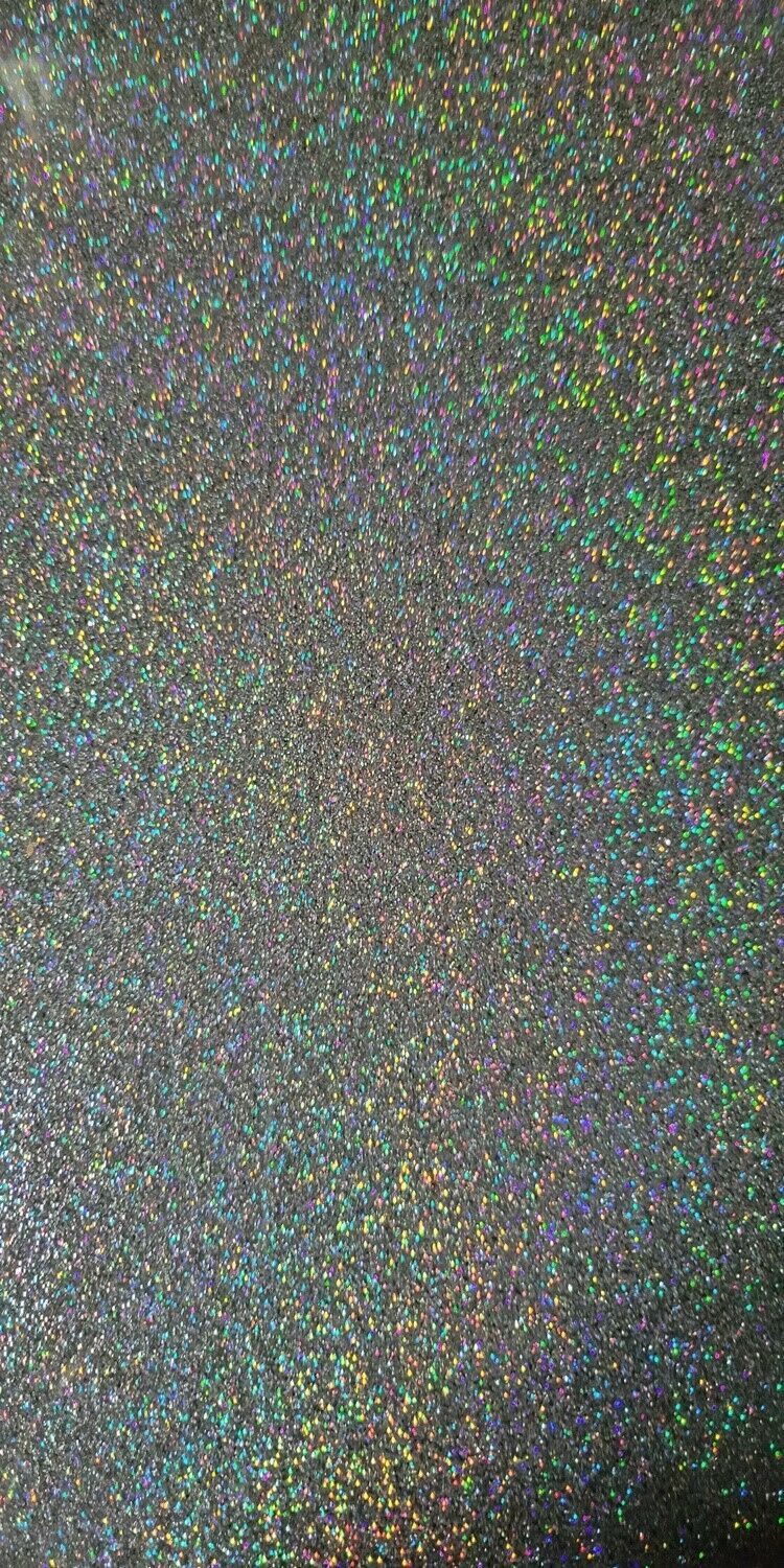 Rainbow Glitter Acrylic (1pc) 3mmx4"x6" Jewelry Crafts Inlay