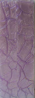 Light Violet Designed Acrylic (2 pc) Knife Scaless 3/16" x 1" x 6" - 0421
