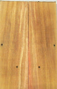Box Elder Burl Stabilized Clear (2 pc) Knife Scales 1/4" x 1 1/2" x 5" - 1184 - Wood Acrylic Supply