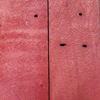 Box Elder w Red Dye (2 pc) Knife Scales 1/4" x 1 1/2" x 6" - 1248 - Wood Acrylic Supply