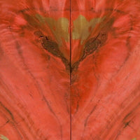 Maple Hard Burl Stabilized Pink Dye (2 pc) Knife Scales 3/8" x 2" x 6" - (25) - Wood Acrylic Supply