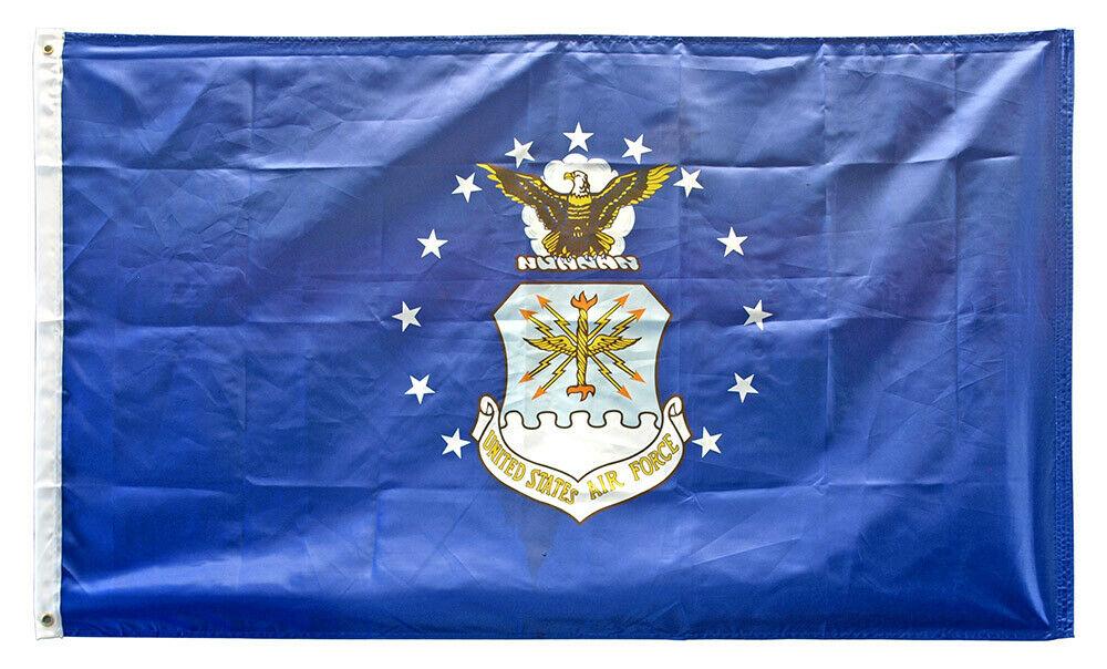 3' x 5' U.S. Air Force Flag - Wood Acrylic Supply