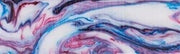 1" x 1 1/2" x 5" Knife Blank Patriotic Swirl Acrylester #31