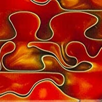 Tye Dye BTW124KSM Acrylic (2 pc) Knife Scaless 1/4" x 1 1/2" x 5"