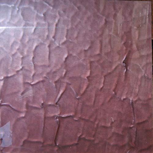 Maroon Designed Acrylic (1 pc) 3/16" x 6" x 6"