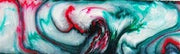 Christmas Swirl Acrylester #33 5/8" x 5/8" x 5" Pen Blank (1 pc)