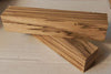 Zebrawood (1 pc) Pen/Reel/Razor Blank 1"sq x 5" - 0350