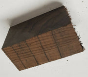 Ziricote Cross Cut (1 pc) Bottle/Wine Stop 1 1/2"sq x 2 3/4" - (38) - Wood Acrylic Supply