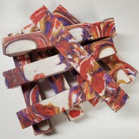 Wild Thing One Acrylester (1 pc) Pen/Razor Blank 3/4"sq x 5" - (2) - Wood Acrylic Supply