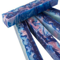 3/4" x 3/4" x 5" Pen Blank Hydrangea Acrylester #140