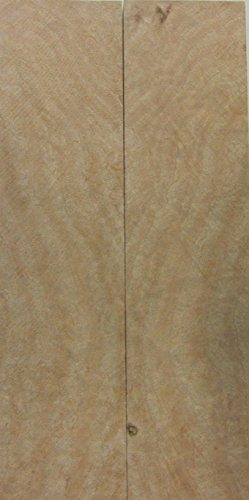 Oak Black Burl (2 pc) Knife Scales 1/4" x 1 1/2" x 6" - 7545 - Wood Acrylic Supply