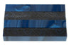 Blue Steel Acrylic Pen Blank 3/4"x3/4"x3" BTWPBM1212 1pc Short
