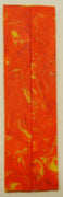 Inferno Acrylester #54 (2 pc) Knife Scales 3/16" x 3/4" x 5" - (39) - Wood Acrylic Supply