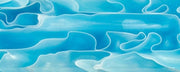 Blue Topaz Pearl BTW13BS Acrylic (1 pc) Bottle Stopper 1 1/2"sq x 2 3/4" Blue Topaz Pearl BTW13BS - Wood Acrylic Supply