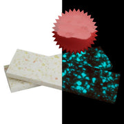 Glow Stonez Knife Scales #01 - Firefly 5/16"x1 1/2" x 5" (2 pc)