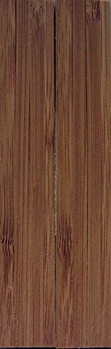 Bamboo Carmel (2 pc) Knife Scaless 3/16" x 3/4" x 5" - 7080