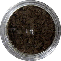 Inlace Inlay Stone Flakes  1pc 3 Gram Jar of  Dark Chocolate - Wood Acrylic Supply
