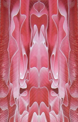 Acrylic Mini Knife Scale 3/16" x 1 1/2" x 6" Rose Water - Wood Acrylic Supply