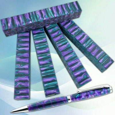 Blooming Lilac Genesis Acrylester 1 pc Pen Blank 3/4