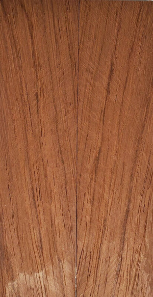 Rosewood Pink (2 pc) Knife Scales 3/8" x 1 1/2" x 6" - (24) - Wood Acrylic Supply