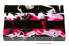 Black And Berry Camo Acrylic Pen Blank Short 3/4"x3/4"x2 7/8"min (1 pc) - Wood Acrylic Supply