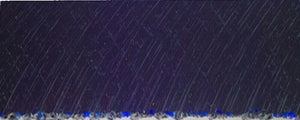 Sapphire Ice BTW105KSM Acrylic (2 pc) Knife Scales 1/4" x 1 1/2" x 5"