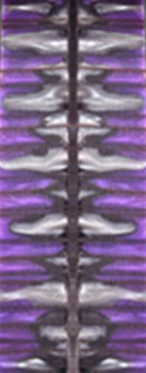 Genesis Purple Shadows Acrylester (2 PC) Mini Knife Scales 3/16 x 3/4 x 5 - Wood Acrylic Supply