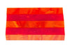 Blood Orange Acrylic Pen Blank 3/4"x3/4"x3" BTWPBM1103SHORT3 (1 pc)