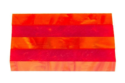 Blood Orange Acrylic Pen Blank 3/4