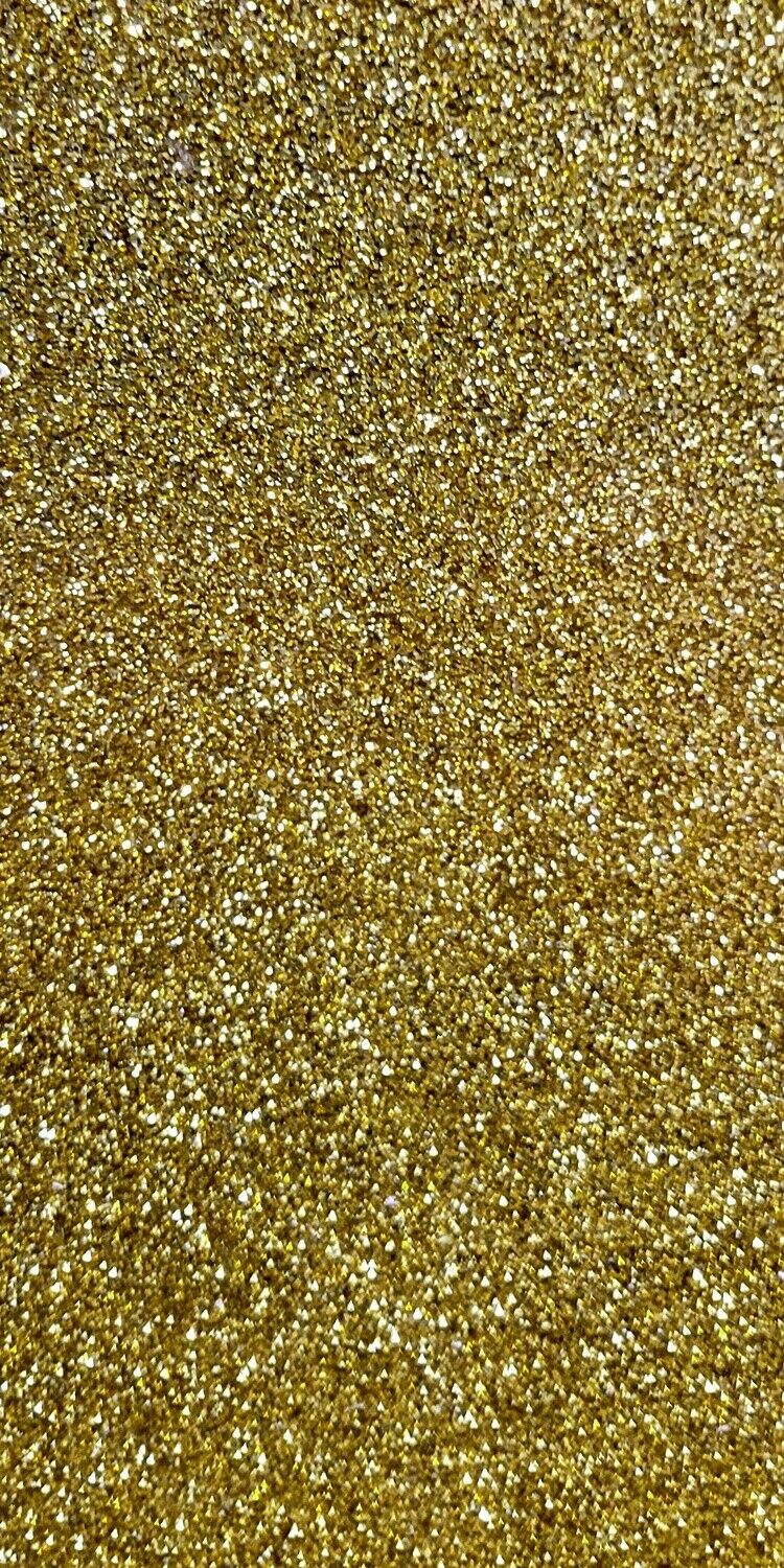 Gold Glitter Acrylic (1pc) 3mmx3"x3" Jewelry Crafts Inlay