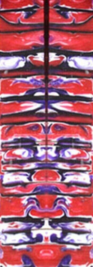 Orchid Genesis Acrylester (2 PC) Mini Knife Scales 3/16 x 3/4 x 5 - Wood Acrylic Supply
