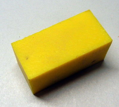 Solid Yellow Inlace Acrylester sc5 5(1 pc) Bottle Stopper 1 1/2