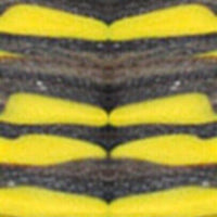 Bumblebee Genesis Acrylester (2 PC) Mini Knife Scales 3/16 x 3/4 x 5 - Wood Acrylic Supply