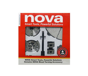 NOVA SuperNOVA2 Chuck and Most Popular Accessory Jaws Bundle - Wood Acrylic Supply