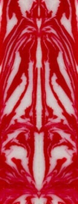 Candy Cane Acrylester #132 (2 pc) Knife Scaless 3/16