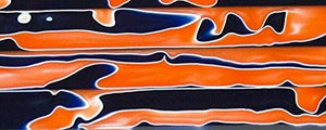Denver Swirl BTW39KSM Acrylic (2 pc) Knife Scales 1/4" x 1 1/2" x 5"