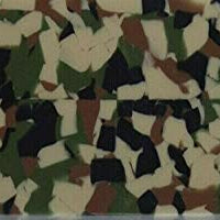 Woodland Camo Fleck BTW127KSM Acrylic (2 pc) Knife Scales 1/4" x 1 1/2" x 5"