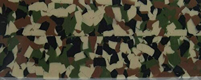 Woodland Camo Fleck BTW127KSM Acrylic (2 pc) Knife Scales 1/4