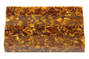Caramel Popcorn Acrylic Pen Blank 3/4"x3/4"x4" BTWPBM1096SHORT4 (1 pc)